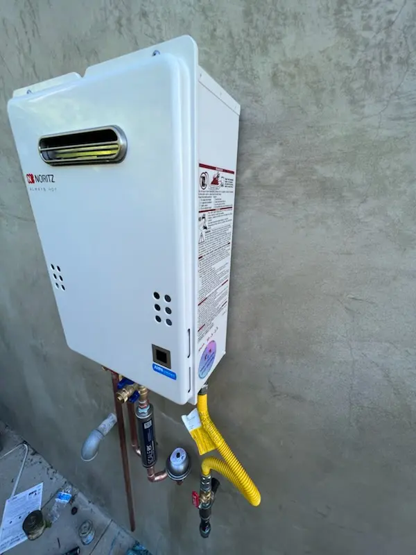 Tankless water heater installation for Madeira Beach homes